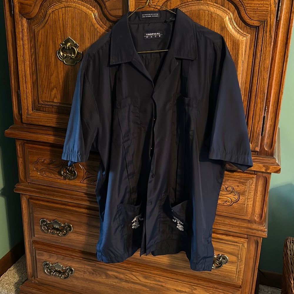 Tropical Pace button down shirt